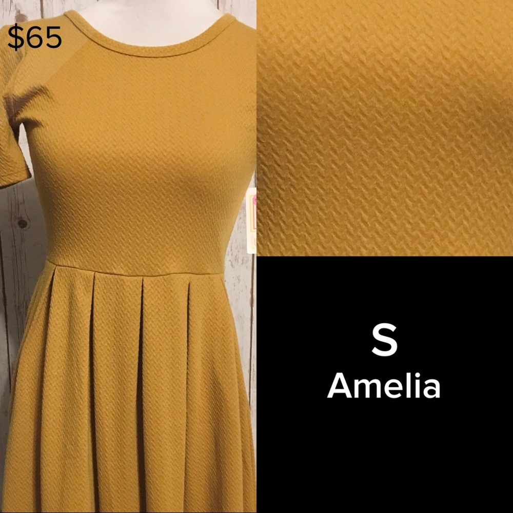 Solid Mustard Yellow Amelia
